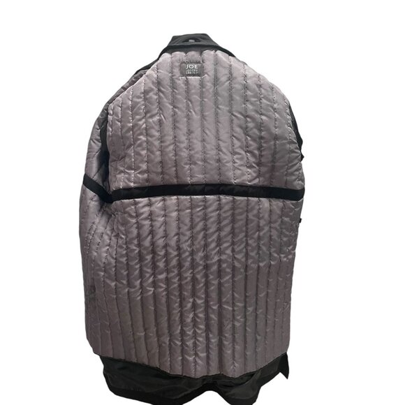 Joe by Joseph Abboud Black Rain & Stain Repellent Overcoat L Quilted Lining Work - Picture 5 of 10